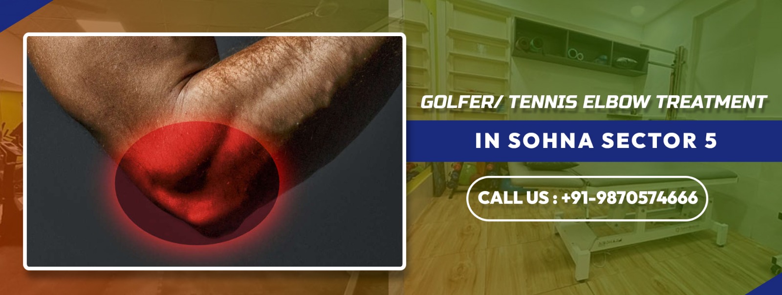 Golfer, tennis elbow Treatment in Sohna Sector 5 