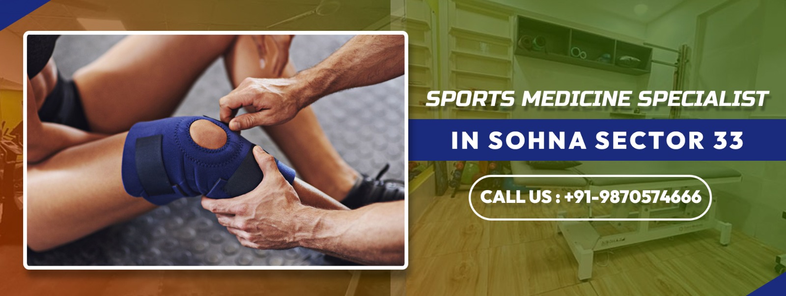 Sports medicine specialist in Sohna Sector 33