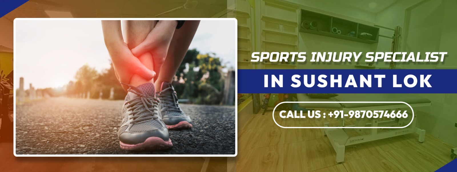Sports injury specialist in Sushant Lok 