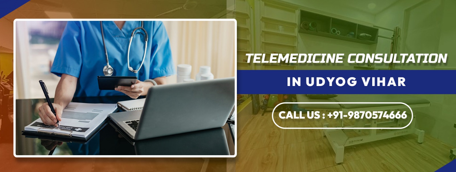 Telemedicine consultation in Udyog Vihar